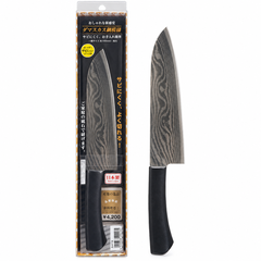 DAO BẾP TAKE HỌA TIẾT DAMASCUS ETCHING ART 165MM - 4909838202135
