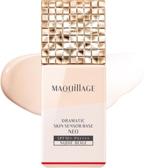 KEM LÓT TRANG ĐIỂM MAQUILLAGE DRAMATIC SKIN SENSOR BASE NEO TONE NUDIE BEIGE SPF50+ PA++++ 25ML - 4909978145941