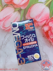 DẦU CÁ OMEGA 3 ORIHIRO 180 VIÊN - 4971493105779