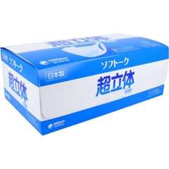 KHẨU TRANG 3D UNICHARM SOFTOKU HỘP 100 CÁI - 4903111504152