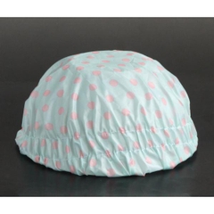 MŨ TẮM SHOWER CAP MITSUKI HỌA TIẾT CHẤM BI SIZE 40-66CM - 4968988040097