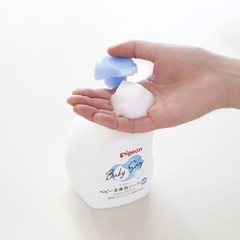 SỮA TẮM GỘI TRẺ EM BABY SOAP PIGEON KHÔNG MÙI 500ML - 4902508084390