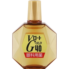 THUỐC NHỎ MẮT V-ROHTO GOLD 40 THE MÁT DÀNH CHO NGƯỜI TRUNG NIÊN VÀ CAO TUỔI 20ML - 4987241195725