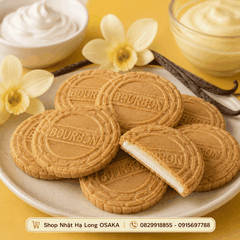 BÁNH QUY XỐP BOURBON VỊ VANI BỊCH 8 GÓI - 4901360354016