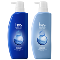 BỘ GỘI - XẢ H&S PREMIUM SCALP & HAIR CARE DƯỠNG ẨM TRỊ GÀU - 4987176143273