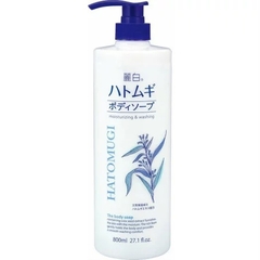 SỮA TẮM DƯỠNG ẨM TRẮNG DA Ý DĨ HATOMUGI 800ML - 4513574027077