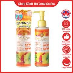 GEL TẨY TẾ BÀO CHẾT DETCLEAR MEISHOKU HƯƠNG TRÁI CÂY 180ML - 4902468226045