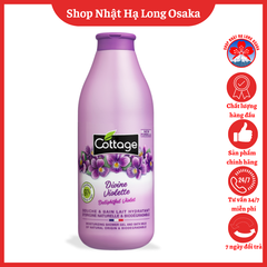 SỮA TẮM DƯỠNG ẨM COTTAGE HƯƠNG VIOLETTE 750ML - 3141380059039