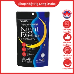 TRÀ GIẢM CÂN ORIHIRO NIGHT DIET TEA (20 GÓI x 2G) - 4571157250267
