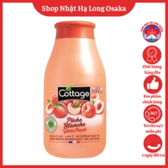 SỮA TẮM DƯỠNG ẨM COTTAGE HƯƠNG ĐÀO 250ML - 3141389359703