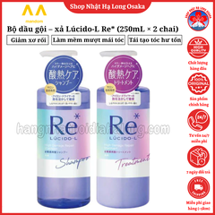 BỘ GỘI - XẢ CHĂM SÓC PHỤC HỒI LÚCIDO-L Re- 4902806126624