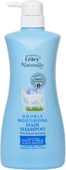 BỘ GỘI - XẢ DƯỠNG ẨM CHIẾT XUẤT TỪ SỮA DÊ LEIVY DOUBLE MOISTURE 750ML x 2 CHAI
