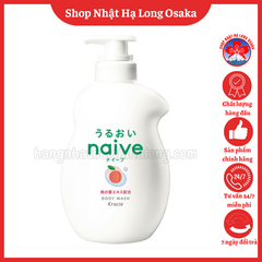 SỮA TẮM DƯỠNG ẨM KRACIE NAIVE HƯƠNG ĐÀO 530ML - 4901417169518