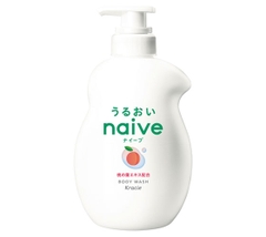 SỮA TẮM DƯỠNG ẨM KRACIE NAIVE HƯƠNG ĐÀO 530ML - 4901417169518