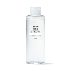 NƯỚC HOA HỒNG MUJI LIGHT TONING WATER LIGHT DÀNH CHO DA DẦU 200ML - 4550512059332