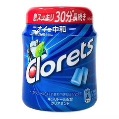 KẸO CAO SU CLORETS HƯƠNG BẠC HÀ MÁT LẠNH 140G - 4547894154991