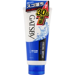SỮA RỬA MẶT TẨY DA CHẾT GATSBY FACIAL WASH PERFECT SCRUB CHO NAM 160G - 4902806498196