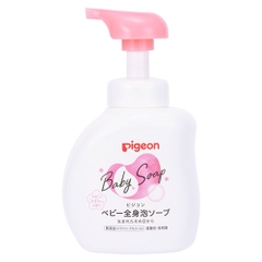 SỮA TẮM GỘI TRẺ EM BABY SOAP PIGEON HƯƠNG HOA 500ML - 4902508084451