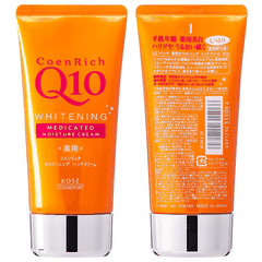 KEM DƯỠNG TRẮNG DA TAY DƯỠNG ẨM DỊU NHẸ COENRICH Q10 WHITENING MEDICATED 80G - 4971710587517