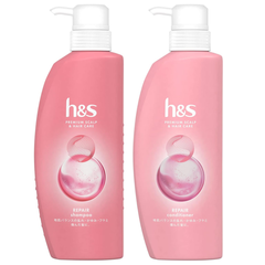 BỘ GỘI - XẢ H&S PREMIUM SCALP & HAIR CARE PHỤC HỒI HƯ TỔN - 4987176143259