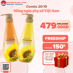 BỘ GỘI - XẢ KRACIE HIMAWARI RICH & REPAIR DƯỠNG SÂU VÀ PHỤC HỒI TÓC - 4901417788245