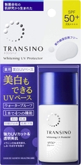 KEM CHỐNG NẮNG, DƯỠNG TRẮNG DA TRANSINO WHITENING UV PROTECTOR SPF50+/PA++++ 30ML - 4987107626547