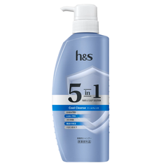 BỘ GỘI - XẢ H&S 5IN1 HAIR & SCALP SOLUTION MÁT LẠNH SẠCH SÂU - 4987176278333