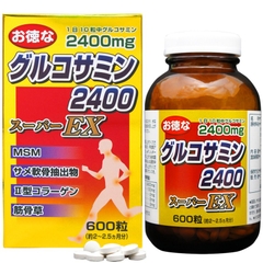 VIÊN UỐNG BỔ XƯƠNG KHỚP GLUCOSAMINE 2400 SUPER EX 600 VIÊN - 4524326202031