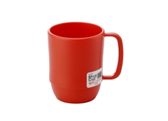 CỐC NHỰA INOMATA MUG CUP MÀU ĐỎ 350ML - 4905596111627