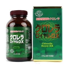 VIÊN UỐNG TẢO LỤC CHLORELLA ROYAL DX HỘP 1550 VIÊN (310G) - 4524326200563