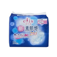 BĂNG VỆ SINH ĐÊM ELIS CÓ CÁNH BỊCH 10 MIẾNG - 4902011880533