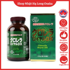 VIÊN UỐNG TẢO LỤC CHLORELLA ROYAL DX HỘP 1550 VIÊN (310G) - 4524326200563