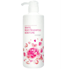 SỮA TẮM GỘI TRẮNG DA DƯỠNG ẨM TOÀN THÂN MANIS HƯƠNG HOA HỒNG 450ML - 4560350110690