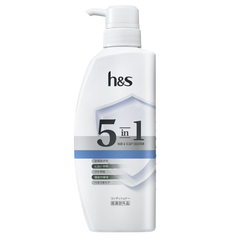 BỘ GỘI - XẢ H&S 5IN1 HAIR & SCALP SOLUTION MÁT LẠNH SẠCH SÂU - 4987176278333