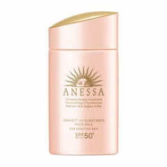 KEM CHỐNG NẮNG SHISEIDO ANESSA PERFECT UV SUNSCREEN MILD MILK SPF50+ PA++++ 60ML DÀNH CHO DA NHẠY CẢM - 4909978998943