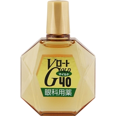 THUỐC NHỎ MẮT V-ROHTO GOLD 40 MILD KHÔNG CAY DÀNH CHO NGƯỜI TRUNG NIÊN VÀ CAO TUỔI 20ML - 4987241195732