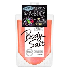 MUỐI TẮM TẨY DA CHẾT UTENA BODY SALT BERRY HƯƠNG DÂU ĐEN 300G - 4901234394216