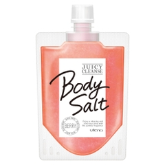 MUỐI TẮM TẨY DA CHẾT UTENA BODY SALT BERRY HƯƠNG DÂU ĐEN 300G - 4901234394216