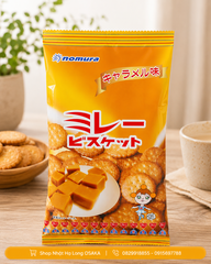 BÁNH QUY MIRE BISCUIT NOMURA VỊ CARAMEL 110G - 4975658015927