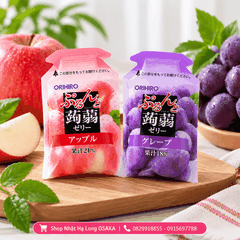 THẠCH ORIHIRO VỊ TÁO VÀ NHO GÓI 240G - 4571157255408