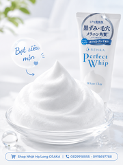 SỮA RỬA MẶT TẠO BỌT SENKA PERFECT WHIP WHITE CLAY 120G - 4550516474636