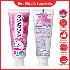KEM ĐÁNH RĂNG TRẺ EM KAO CLEAR CLEAN HƯƠNG DÂU 70G - 4901301281623