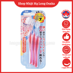DAO CẠO LÔNG MÀY KAI CHỮ L LƯỠI NHỎ SET 3 CÁI -  4901331011597