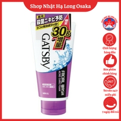 SỮA RỬA MẶT TRỊ MỤN GATSBY ACNE CARE FOAM CHO NAM 160G - 4902806498349