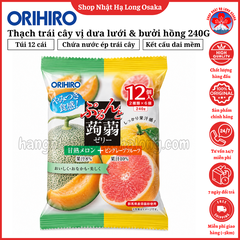 THẠCH ORIHIRO VỊ DƯA LƯỚI CHÍN & BƯỞI HỒNG GÓI 240G - 4571157252209