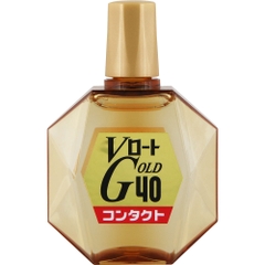 THUỐC NHỎ MẮT V-ROHTO GOLD 40 CONTACT THE MÁT DÀNH CHO NGƯỜI TRUNG NIÊN VÀ CAO TUỔI 20ML - 4987241195701