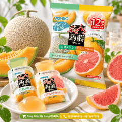 THẠCH ORIHIRO VỊ DƯA LƯỚI CHÍN & BƯỞI HỒNG GÓI 240G - 4571157252209