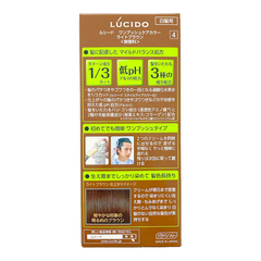 NHUỘM TÓC PHỦ BẠC CHO NAM LÚCIDO MÀU SỐ 4 NÂU NHẠT - 4902806121865