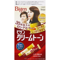 NHUỘM TÓC PHỦ BẠC CHO NAM NỮ HOYU BIGEN MÀU SỐ 4MA NÂU SÁNG ÁNH VÀNG - 4987205081606