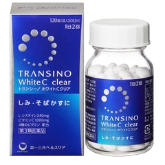 VIÊN UỐNG TRẮNG DA TRỊ NÁM TRANSINO WHITE C CLEAR